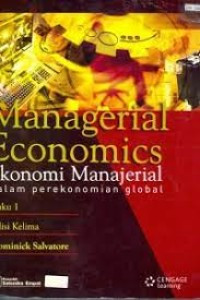 Managerial Economies Ekonomi Manajerial Dalam Perekonomian Global